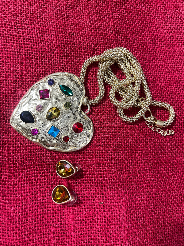 Queen of Heart Necklace Set