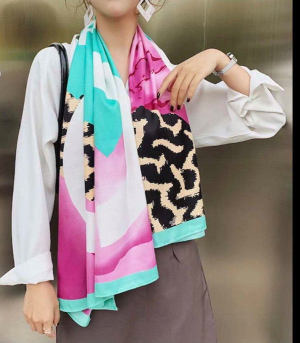 Large Silk Square Scarf 50ins x 50ins
