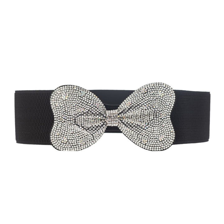 Aurbo Bowknot Rhinestone Belt